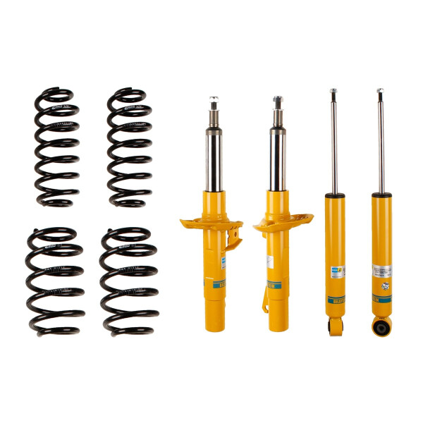 Fahrwerkssatz Federn/Dämpfer Gasdruck BILSTEIN passend für u.a. VW GOLF