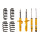 Fahrwerkssatz Federn/Dämpfer Gasdruck BILSTEIN passend für u.a. VW GOLF