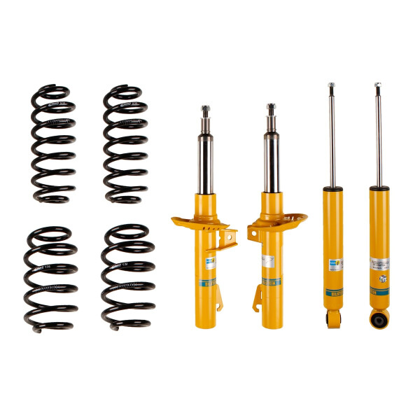 Fahrwerkssatz Federn/Dämpfer Gasdruck BILSTEIN passend für u.a. VW GOLF