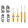 Suspension Kit Springs/Shock Absorbers Gas Pressure BILSTEIN for AUDI A5