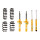 Suspension Kit Springs/Shock Absorbers Gas Pressure BILSTEIN for AUDI A3