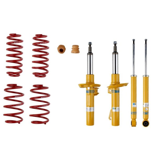 Suspension Kit, springs/shock absorbers Gas Pressure BILSTEIN for AUDI A3 Sportback