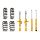 Suspension Kit Springs/Shock Absorbers gas pressure BILSTEIN for SEAT TOLEDO