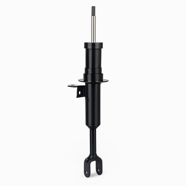 Shock absorber front right gas with tension stop spring KYB for BMW 5 Series