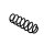 Suspension Spring rear axle coil spring Ø 11.5 mm EIBACH for e.g. VW GOLF