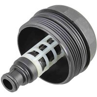 Cap Oil Filter Housing plastic with Seal METZGER for e.g....