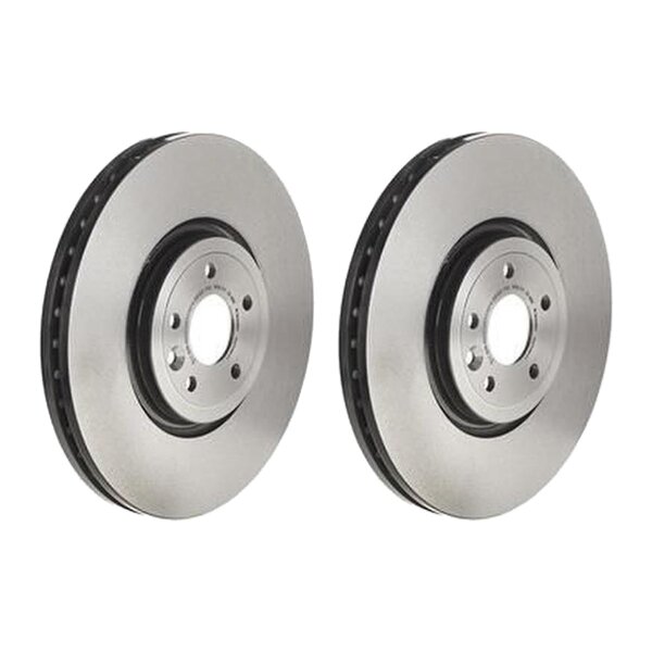 2 brake discs ventilated Ø 350 mm 32 mm BREMBO for JAGUAR XE and others