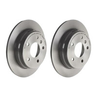 2 brake discs full Ø 258 mm 8 mm BREMBO for...
