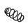 Suspension Spring Rear Axle Coil Spring Ø 13 mm EIBACH for RENAULT ESPACE