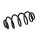 Suspension Spring Rear Axle Coil Spring Ø 13 mm EIBACH for RENAULT ESPACE