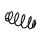 Suspension Spring Rear Axle Coil Spring Ø 13 mm EIBACH for RENAULT ESPACE
