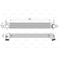 Intercooler VALEO for SEAT IBIZA IV