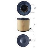 Luftfilter MAHLE für AUDI A4 Allroad B9
