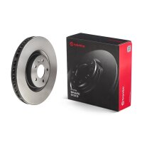 2 brake discs slotted Ø 350 mm 34 mm coated BREMBO for PORSCHE MACAN