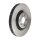 2 brake discs slotted Ø 350 mm 34 mm coated BREMBO for PORSCHE MACAN