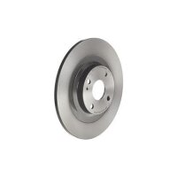 2 brake discs full Ø 280 mm 9.5 mm coated BREMBO...
