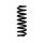 Suspension spring rear axle Ø 15.2 mm 328 mm EIBACH for MB E-CLASS