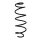 Suspension spring front axle Ø 11 mm 419 mm EIBACH for CITROËN C2