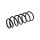 Suspension Spring Rear Axle Coil Spring TRISCAN for CITROËN C-ZERO and others