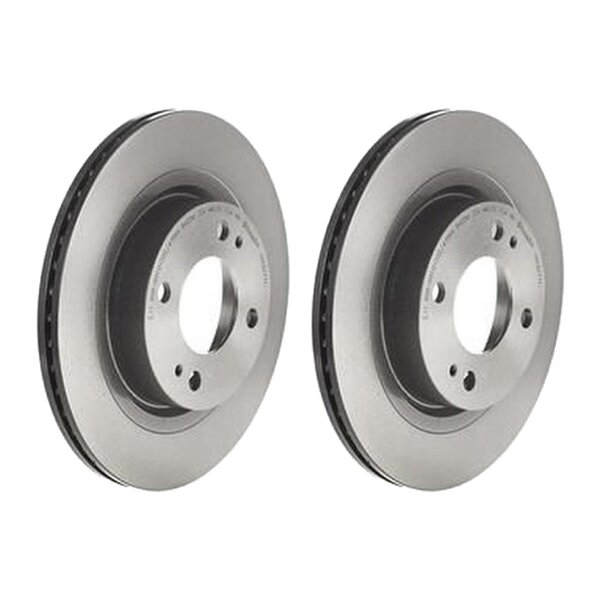 2 brake discs ventilated Ø 251 mm 17 mm BREMBO for e.g. MITSUBISHI SPACE