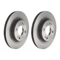 2 brake discs ventilated Ø 251 mm 17 mm BREMBO for...
