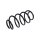 Suspension Spring Front Axle Coil Spring TRISCAN for FORD MONDEO and others