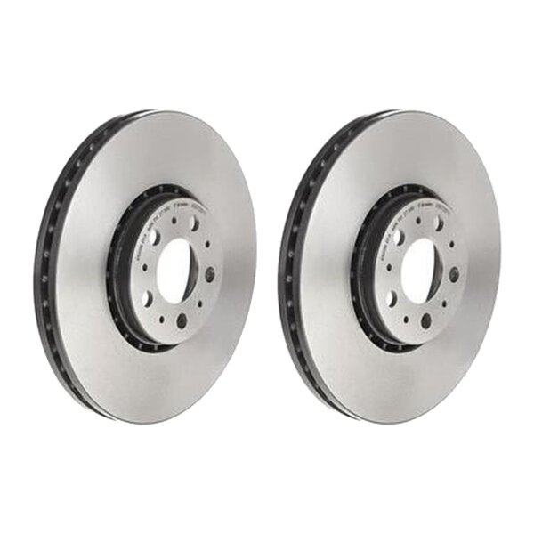2 brake discs ventilated Ø 328 mm 30 mm BREMBO for VOLVO XC90 and others