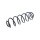 Suspension Spring Rear Axle Coil Spring TRISCAN for CITROËN C3 and others