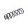 Suspension Spring Rear Axle Coil Spring TRISCAN for DACIA SANDERO