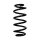 Suspension spring front axle Ø 14 mm 315 mm EIBACH for e.g. AUDI A4 B6