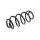 Suspension Spring Rear Axle Coil Spring TRISCAN for MERCEDES-BENZ GLA-CLASS