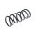 Suspension Spring Rear Axle Coil Spring TRISCAN for FIAT PANDA and others