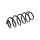 Suspension Spring Rear Axle Coil Spring TRISCAN for TOYOTA AURIS and others