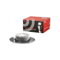 2 brake discs full Ø 272 mm 10 mm coated BREMBO for SEAT LEON and others