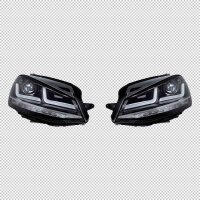 Headlight set LED OSRAM LEDriving chrome suitable for...
