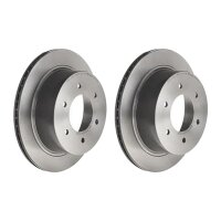 2 brake discs ventilated Ø 315 mm 18 mm BREMBO for...