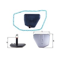 Hydraulikfilter Automatikgetriebe MAHLE für AUDI A6 C6