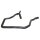 Radiator hose METZGER for FORD FIESTA V