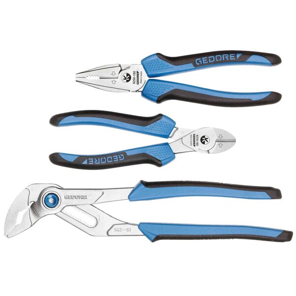 Pliers set, 3-piece GEDORE S 8303 JC