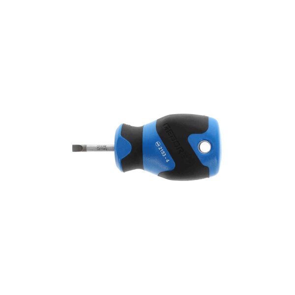 Screwdriver, short form, slotted 4 mm GEDORE 2153 4