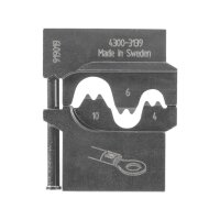Module insert for uninsulated cable lugs 4/6/10 GEDORE...