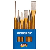 Chisel And Punch Set 154 mm 6-piece GEDORE Professional...