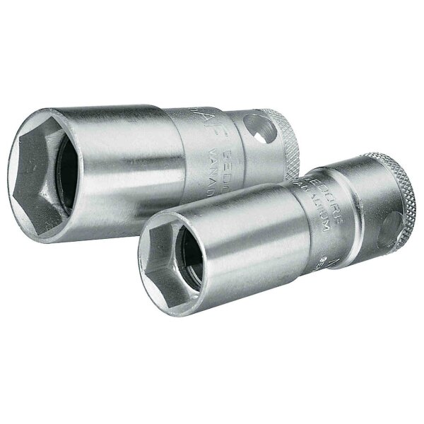Spark plug insert 1/2 with retaining spring wrench size 18mm GEDORE