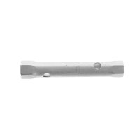 Double socket wrench, hollow shaft, hexagonal 19x22 mm...