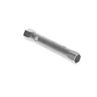 Double socket wrench, hollow shaft, hexagonal 19x22 mm...