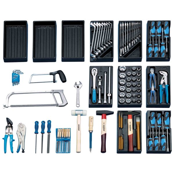 Universal tool assortment, 100-piece GEDORE S 1400 G