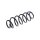Suspension Spring Rear Axle Coil Spring TRISCAN suitable for MAZDA 2