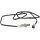 Lambda sensor 1.600mm control sensor METZGER for OPEL ASTRA H