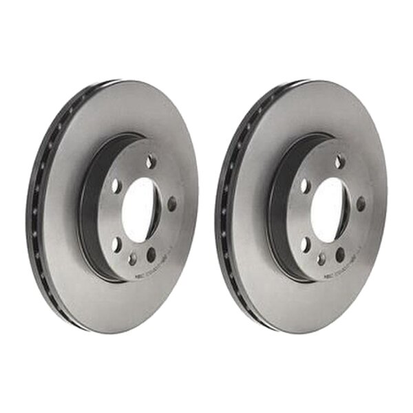 2 Bremsscheiben innenbelüftet Ø 256 mm 22 mm BREMBO für u.a. SEAT IBIZA