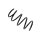 Suspension Spring Front Axle BILSTEIN for e.g. RENAULT Grand Scénic III